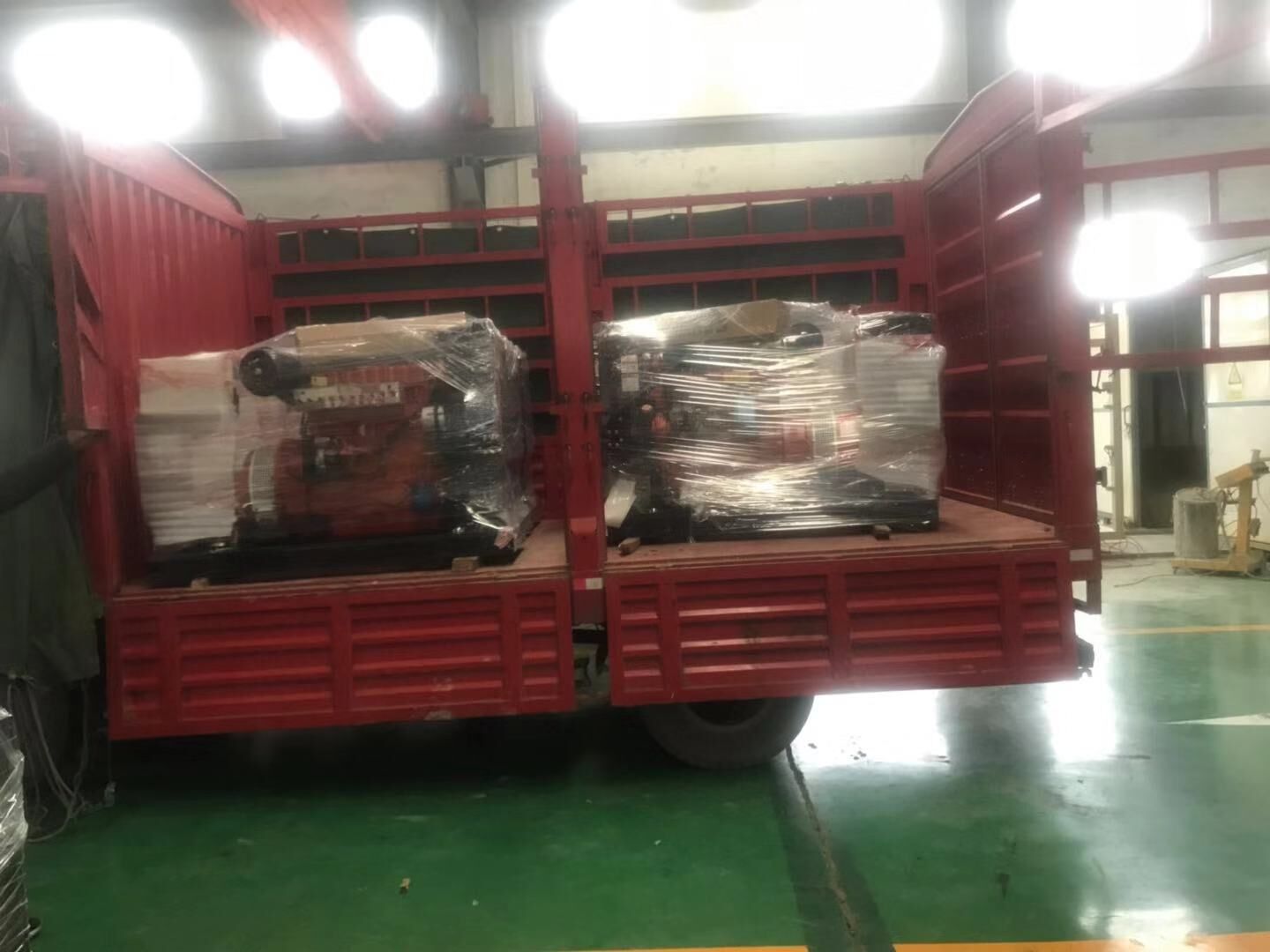 12月27日，華全動力一臺30kw標配柴油發電機組順利發往山東省